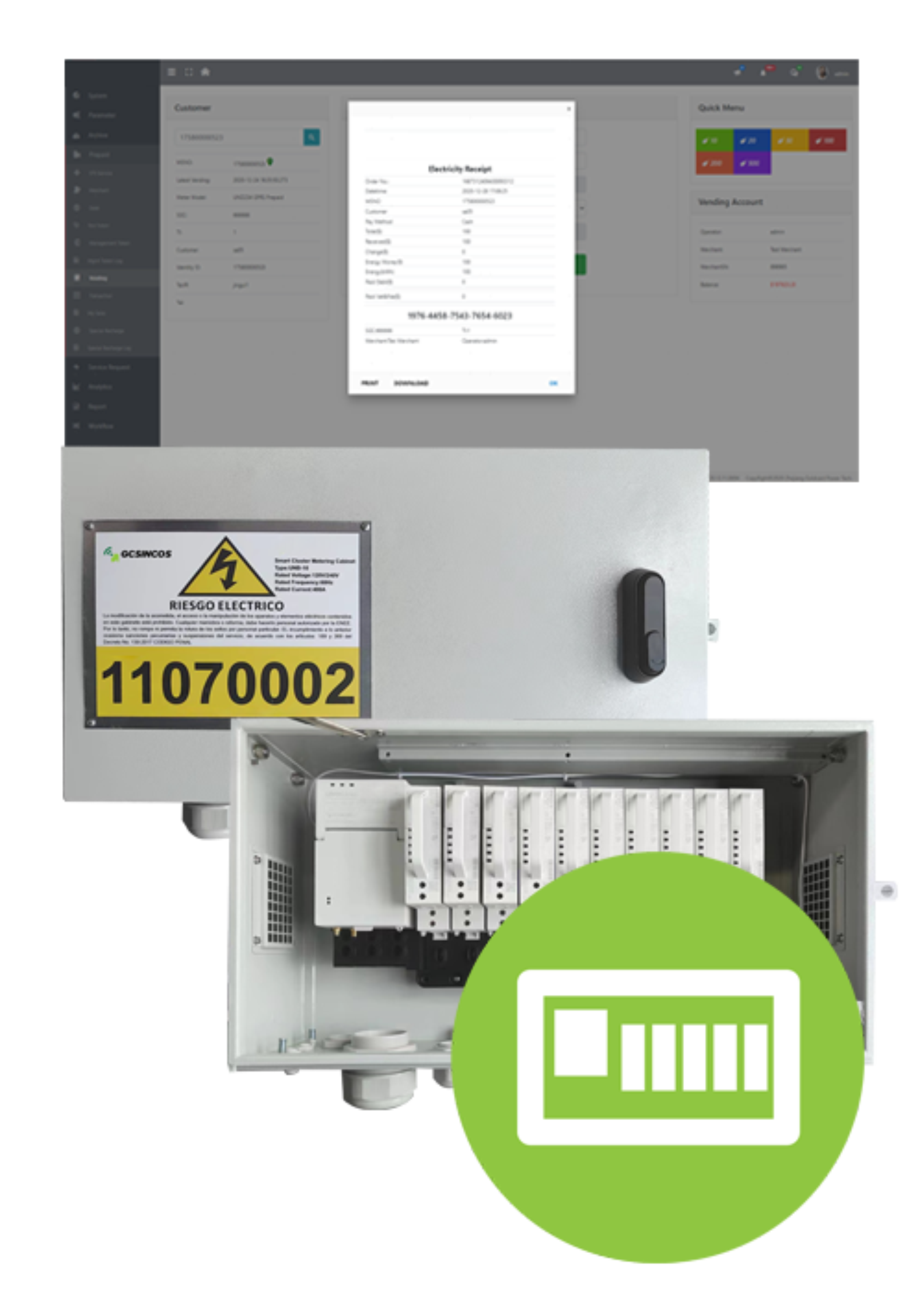 IoT Cluster Metering Cabinet Solution | Paktim